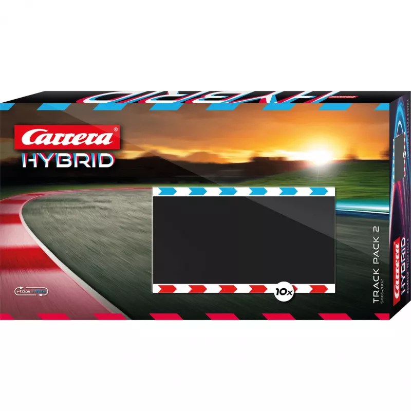 Slot car track extension pack CARRERA Hybrid Track Pack 2 Extension / Car Set