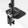 Maclean MC-929 lauaplaadi tugevdusplaat monitori lauakinnitustele, must