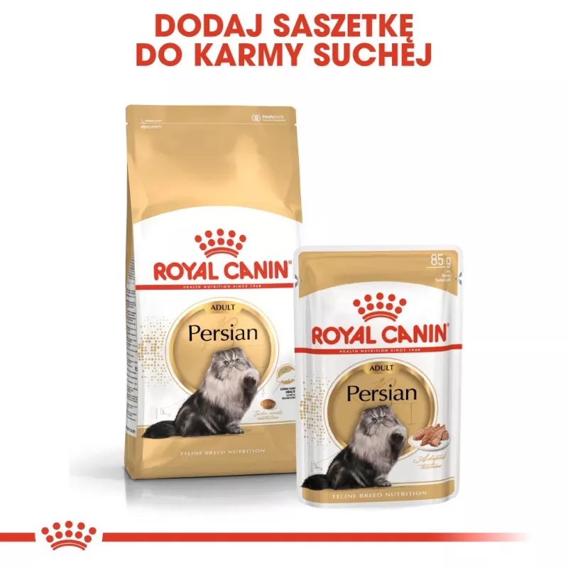 Kuiv kassitoit Royal Canin Persian 4 kg — täiskasvanud pärsia, kana, 30% valku, 22% rasva