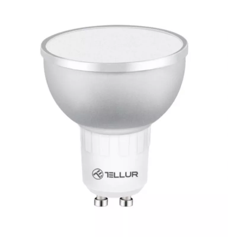 LED Smart Bulb Tellur GU10 5W RGB dimmable – GU10 pesa, 5W, RGB, nutikas juhtimine