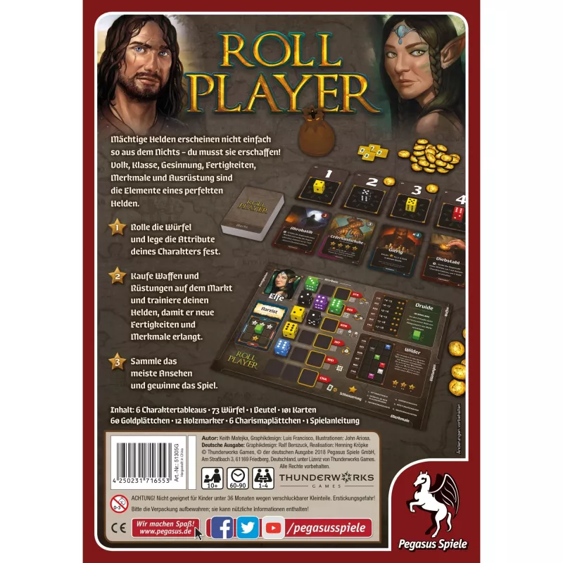 Roll Player, lauamäng
