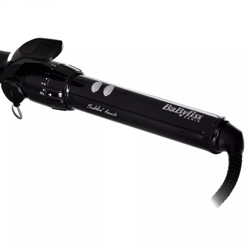 Lokirull BABYLISS Pro 180 19mm — 19 mm tünn, 150–180°C, 10 kuumutusastet, pöördnöör, roosa/must