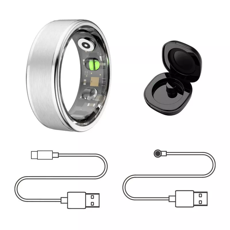 Nutisõrmus MANTA SR01SL 62mm OneRing Hõbedane