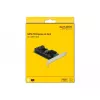 DeLOCK 16 pordiga SATA PCI Express x4 kaart 6 Gbit/s roheline hall