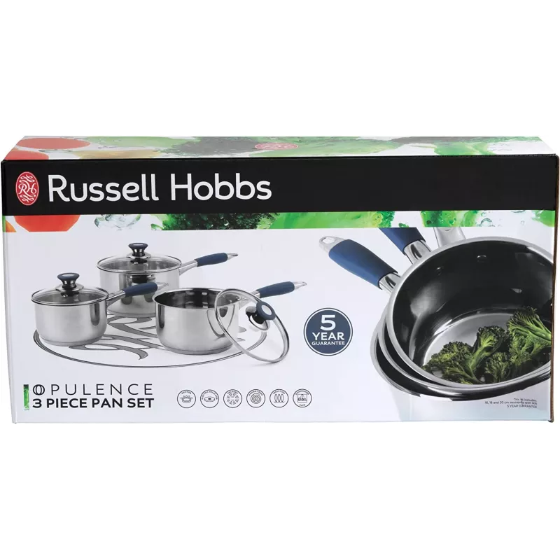 Kööginõude komplekt Russell Hobbs RH01178EU 3-osaline, sinine