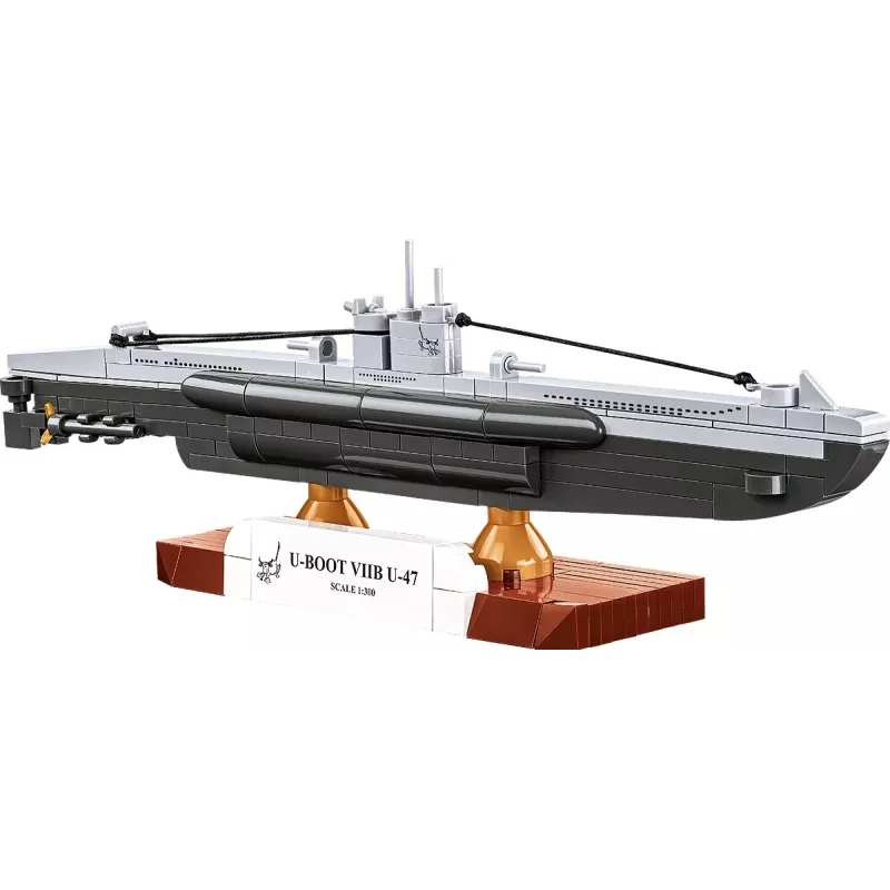 Mudellaev allveelaev Cobi U-47 T.VIIB 1:300 komplekt, bränd Cobi, mudel 4858