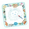 Ravensburger Aqua Doodle Animals joonistusmatt — ministepsi komplekt segadusevabaks veejoonistamiseks