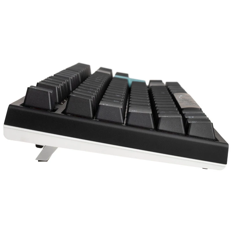 Ducky One 2 RGB TKL klaviatuur mängimiseks, USB, saksa, must