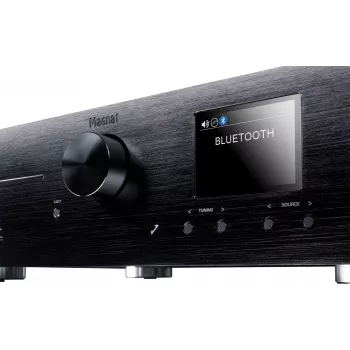 Stereovastuvõtja Magnat MC 400 — 2.0 kanalit, 40 W kanali kohta, CD-mängija, Wi‑Fi, Bluetooth, DAB/FM, Ethernet (must)