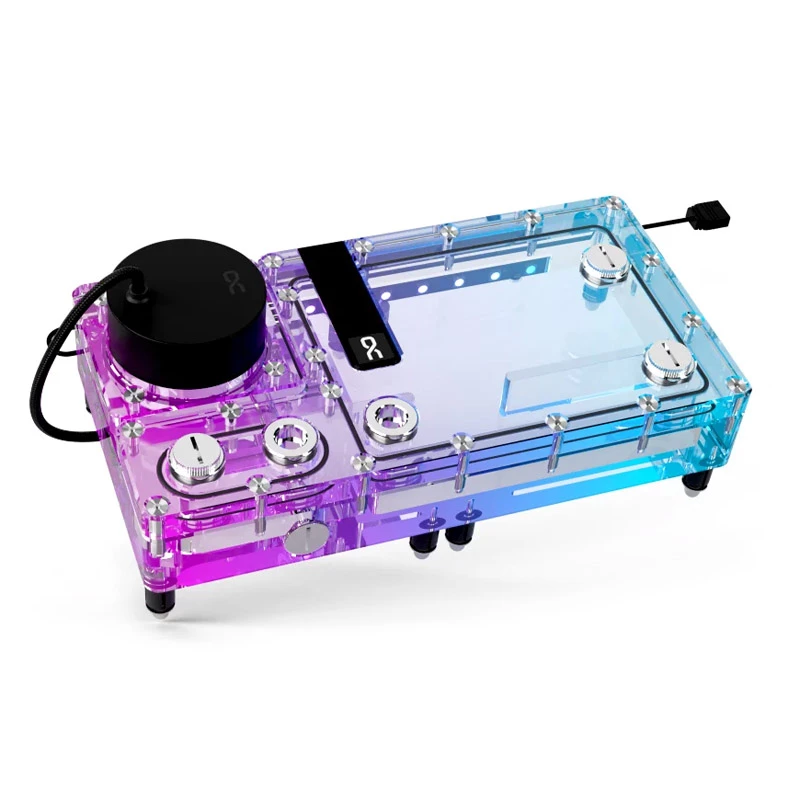 Alphacool Core Flat Reservoir 240, koos VPP-pumbaga - parem