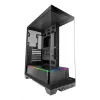 TACENS Mars Gaming MCPRISMA Midi Tower PC korpus, must, karastatud klaas, toetab ATX/Micro-ATX/Mini-ITX, 2x3,5-tollised + 2x2,5-tollised sahtlid