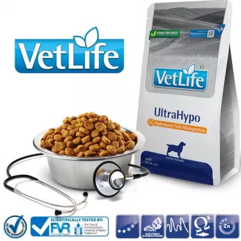 FARMINA Vet Life Ultrahypo Canine - kuiv koeratoit - 2 kg