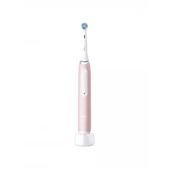 Oral-B iO3 seeria laetav elektriline hambahari täiskasvanutele, 1 harjaots, roosakasroosa, 3 puhastusrežiimi