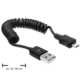 DeLOCK USB 2.0-A/USB micro-B kaabel 0,6m