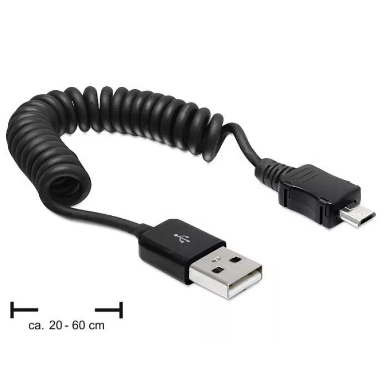 DeLOCK USB 2.0-A/USB micro-B kaabel 0,6m