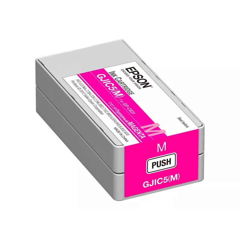 Epson GJIC5(M): tindikassett ColorWorks C831 jaoks (magenta) (MOQ=10)