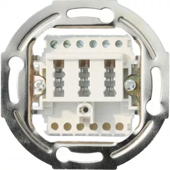 Telefonipistik TAE NF/F ShiverPeaks 74051-1W — seinale paigaldatav TAE-pistik analoogtelefonidele