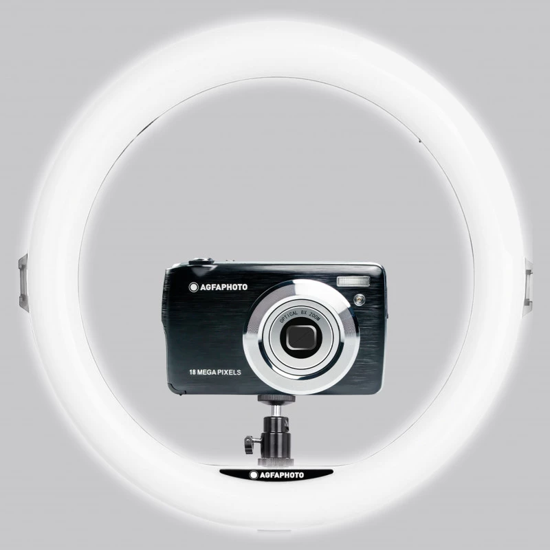 Agfa Arl11xl Ring Light LED Ring 11 + statiiv + pult