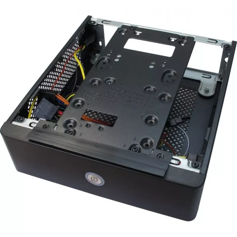 PC Case Inter-Tech ITX-601 Lauaarvuti Must