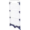 Pesukuivatusrest Leifheit Pegasus 1081529, kokkupandav metallist/plastist kuivati, kuivatuspinda 42 m, rattad, riidepuuklambrid, 76,5×700×1450 mm