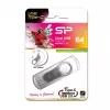 Silicon Power Mobile C80 USB-mälupulk 64 GB USB Type-A / USB Type-C 3.0 (3.1 Gen 1) titaanium