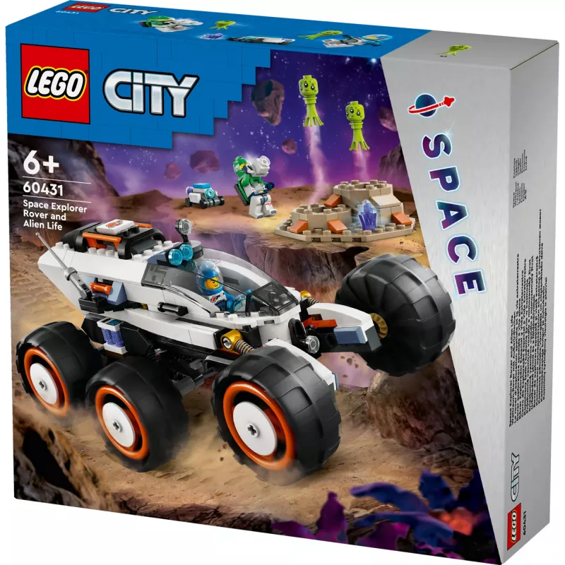 Lego City 60431 Kosmoseuurija kulgur ja tulnukaelu