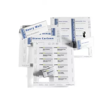 Label Durable 1455-02 Valge