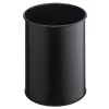 Jäätmemahuti ümar polüester teras must Durable 330101