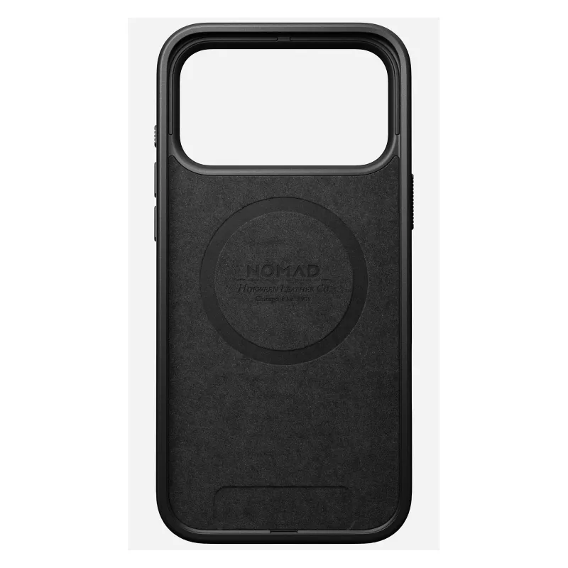 Nahast ümbris Nomad Modern iPhone 17 Pro Max (6,9 tolli) — Burgundia, nahk+TPU+PC