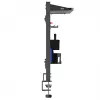 Ergo Office lauajagaja / korraldaja, maksimaalne koormus 10 kg, valge tahvel, laius 1116 mm, must, ER-301 B