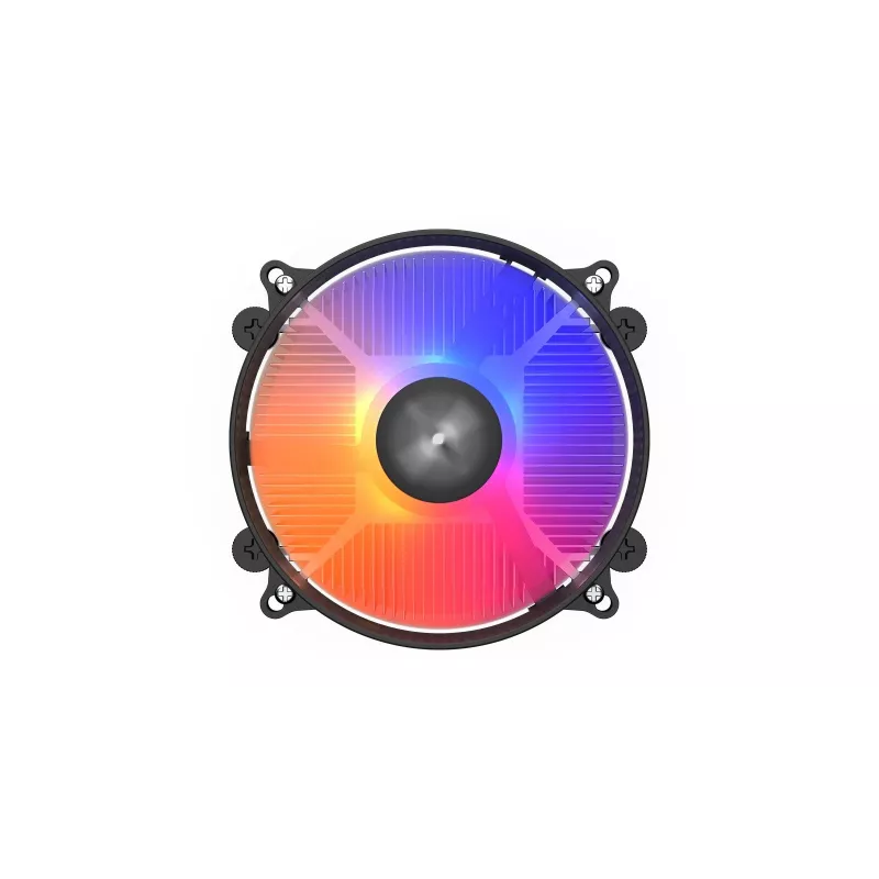 Protsessori jahuti KRUX Integrator RGB KRX0093 120 mm PWM-ventilaatoriga, ARGB-valgustusega, 85 W TDP, AM4 tugi
