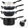Kööginõude komplekt Russell Hobbs RH01840EU7 — 4-osaline virnastatav metallik marmor