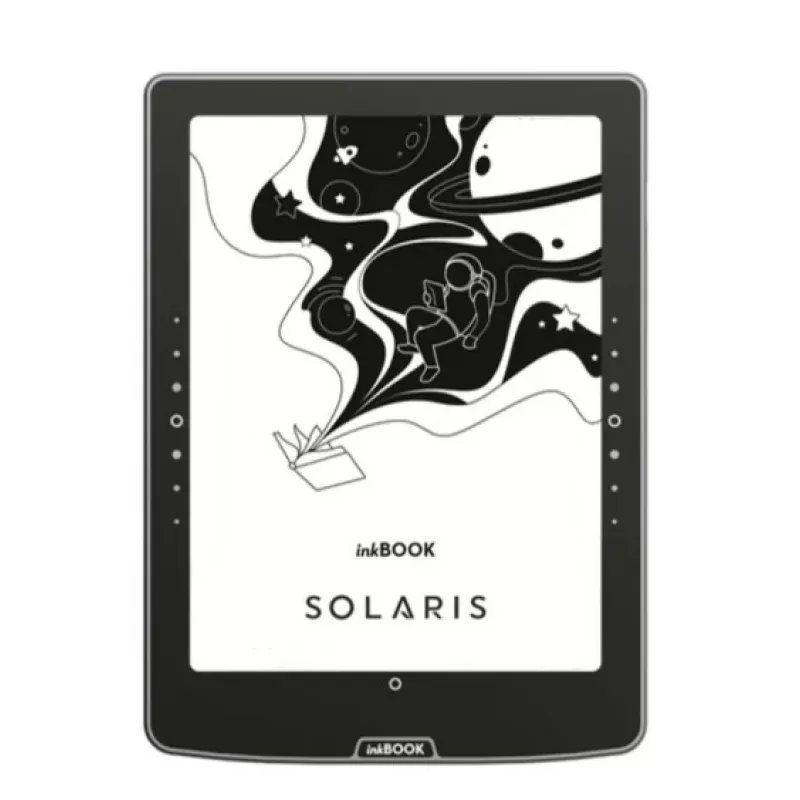 E-luger InkBOOK Solaris Must IB_SOLARIS_BK 6-tollise ekraaniga