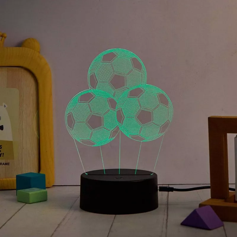 Lauavalgusti MANTA SNL124RGB RGB 3D valgusdekoratsioonikuulid, värvimuutev LED, dekoratiivvalgustus
