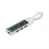 ROLINE mobiilne USB 3.2 Gen 1 jaotur, 4-suunaline, Type A+C ühenduskaabel