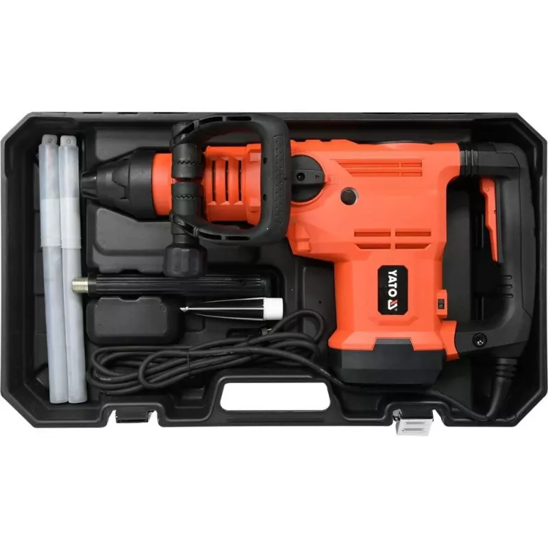 Rotary hammer YATO YT-82135 1600 W SDS Max, 25 J löök, kuni 52 mm betooni puurimine