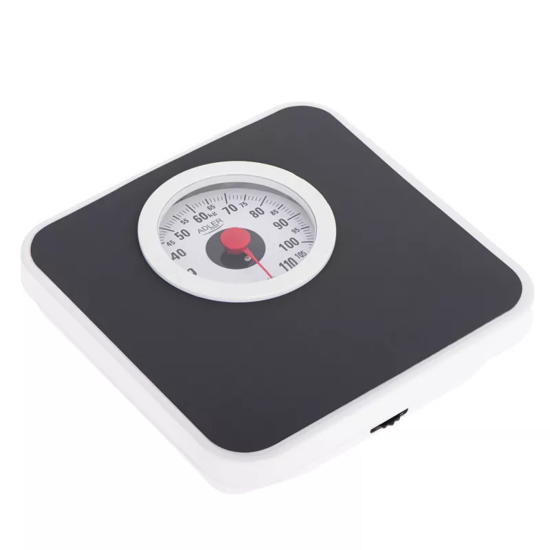Mehaaniline vannitoakaal Adler AD 8178 — max 120 kg, täpsus 1 kg, must