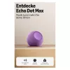 Amazon Echo Dot Max 2025 väljalase - ametüst - Bluetooth (B0DKLDMHYB)