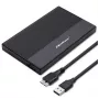 Korpus 2,5-tollisele SATA SSD/HDD-le QOLTEC 52277 USB 3.0