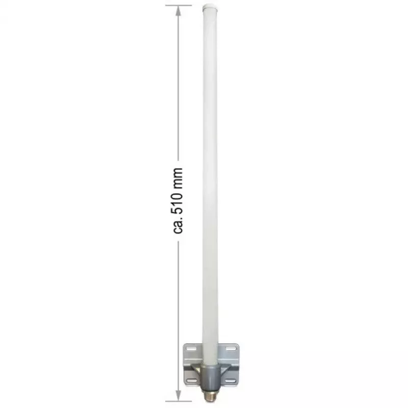 ALLNET antenn 2,4 GHz 8dBi Omni välistingimuste N-Tüüp-Ema ANT-24-1T1R-OMNI-8dbi (ANT-24-1T1R-OMNI-8dbi)