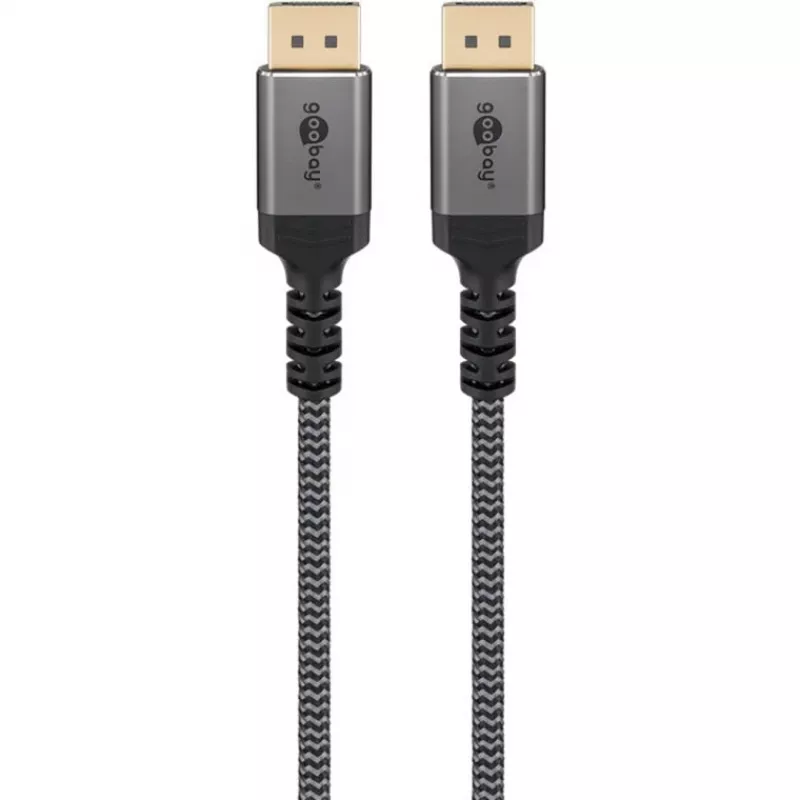 Goobay DisplayPort-kaabel 2.0/2.1, 80 Gbit/s | 75685 | DisplayPort to DisplayPort