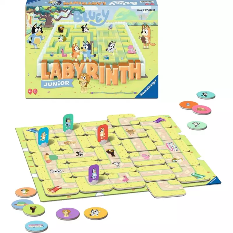 Bluey Junior Labyrinth, lauamäng