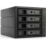 FANTEC BP-T3141, 4x SAS/SATA 6G 3.5/2.5 HDD/SSD 3x5,25 tagapaneeli moodulis (2192)