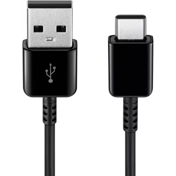 Samsung andmekaabel EP-DR140ABE USB-A – USB-C – must (EP-DR140ABE)