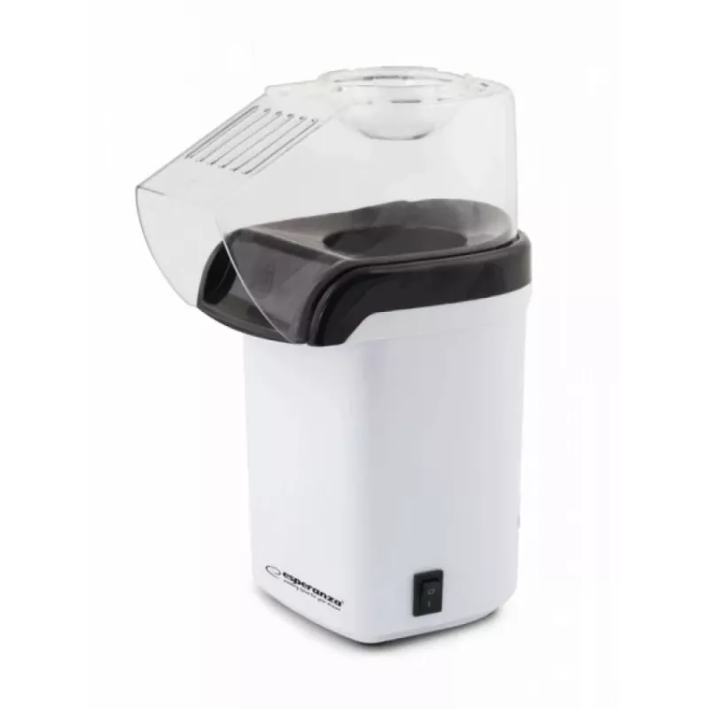 Popcorn maker Esperanza EKP005W Must Valge, 0.27 L, 1200 W, hot-air