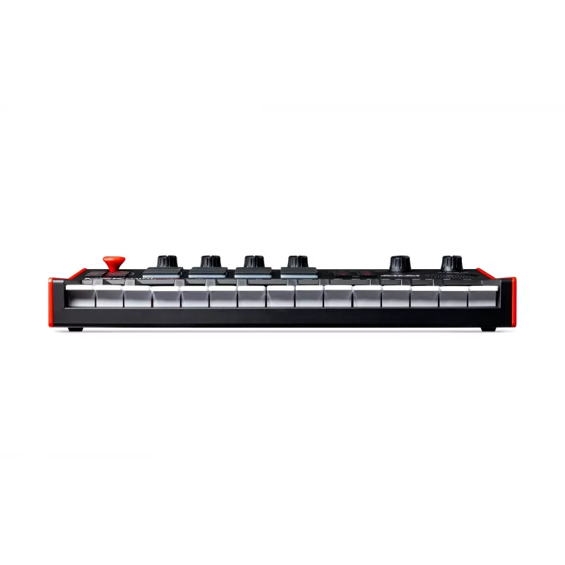 MIDI klaviatuur Akai MPK Mini Play Mk3 25 klahvi USB must punane