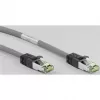 Goobay CAT 8.1 plaasterkaabel, S/FTP (PiMF), hall, 3 m - LSZH halogeenivaba, vask AWG 24 (55138)