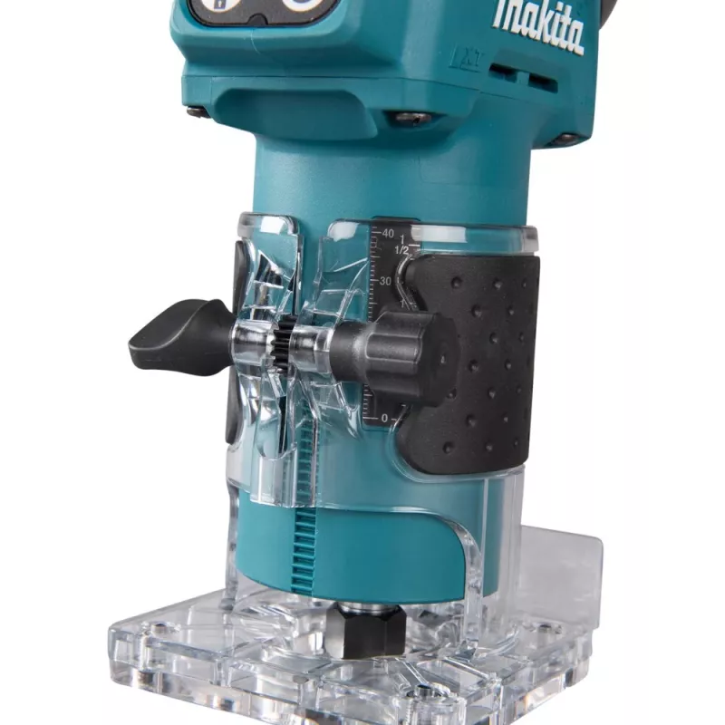 DRT52Z Makita 18V LXT juhtmeta harjadeta 1/4-tolline profiilfrees - paljas seade