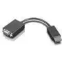 DisplayPort-VGA-adapter Lenovo 03X6866 — analoogvideoväljund, toetab kuni 1920x1080
