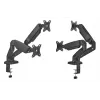 Monitor Arm up up Economical Interactive Counterbalance Dual Monitor Arm Matte Must VESA 75x75/100x100